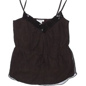 🆕 NTW chocolate brown silk Calvin Klein tank